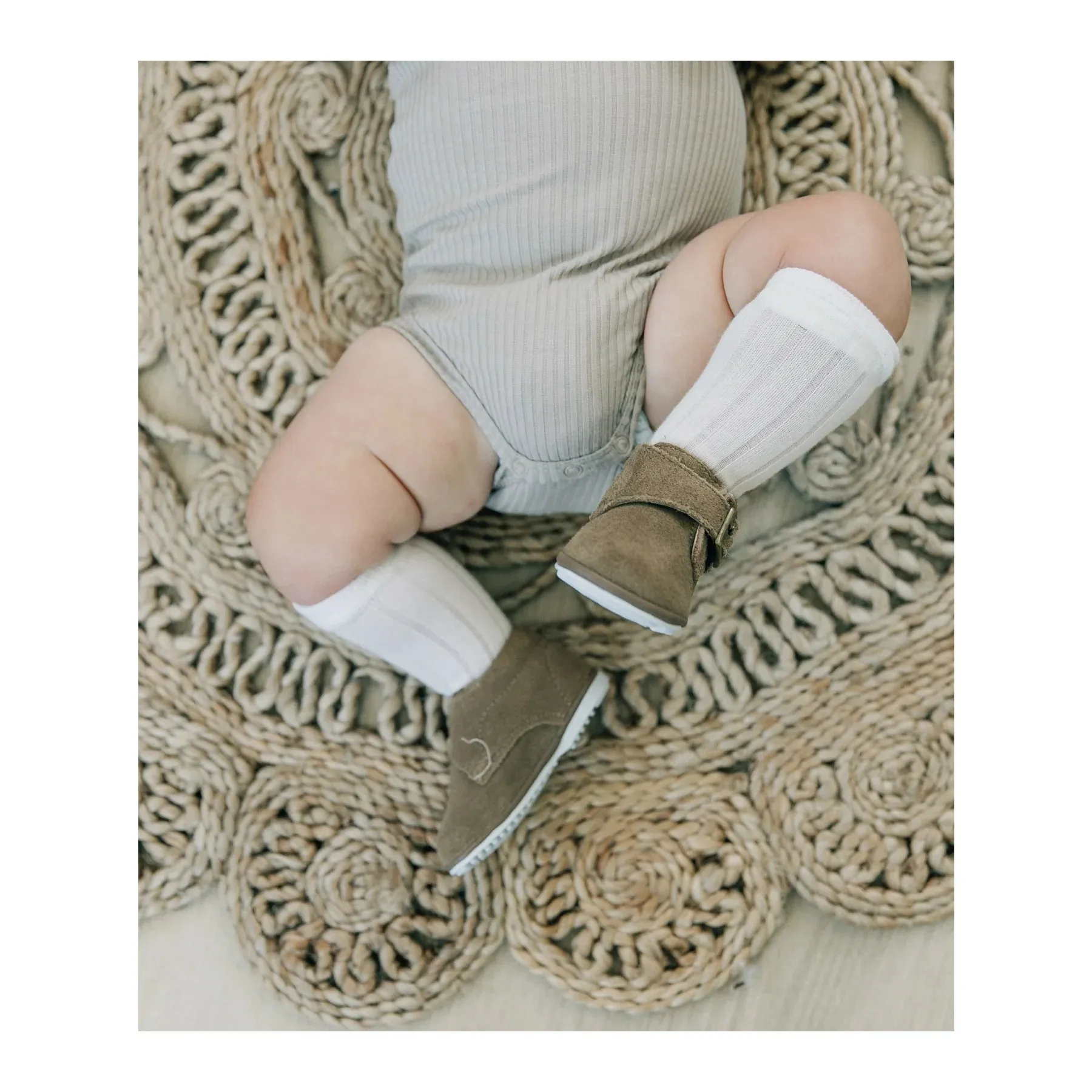 FINCH BABY BOYS LEATHER BUCKLE BOOT