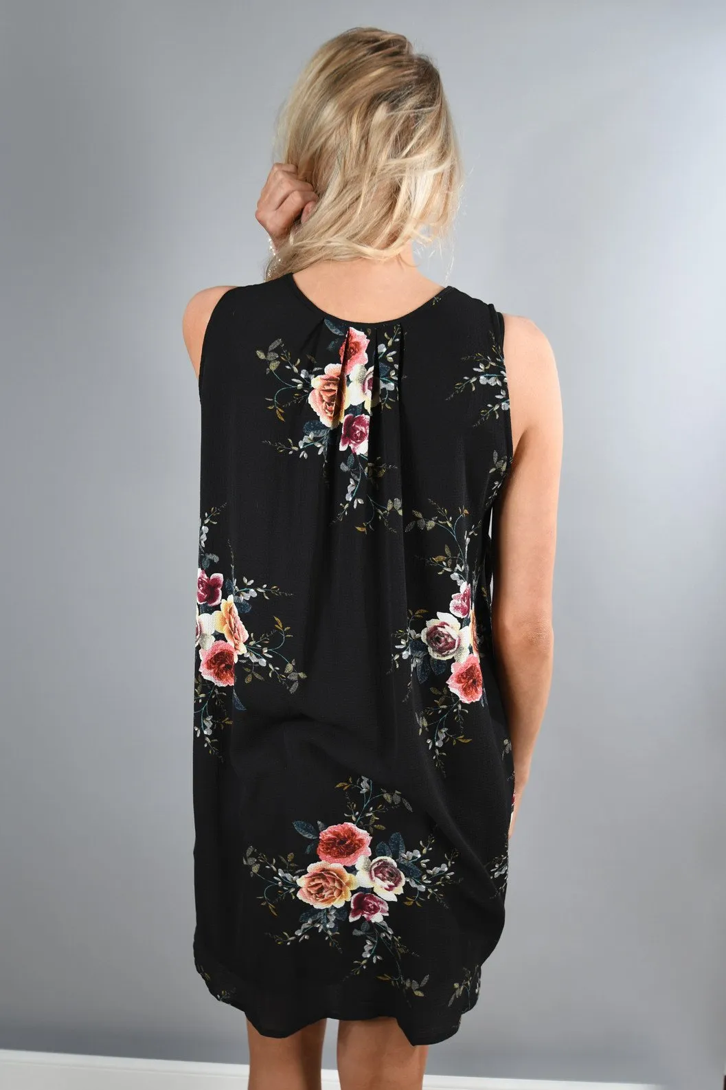 Find a Reason Floral Sleeveless Dress