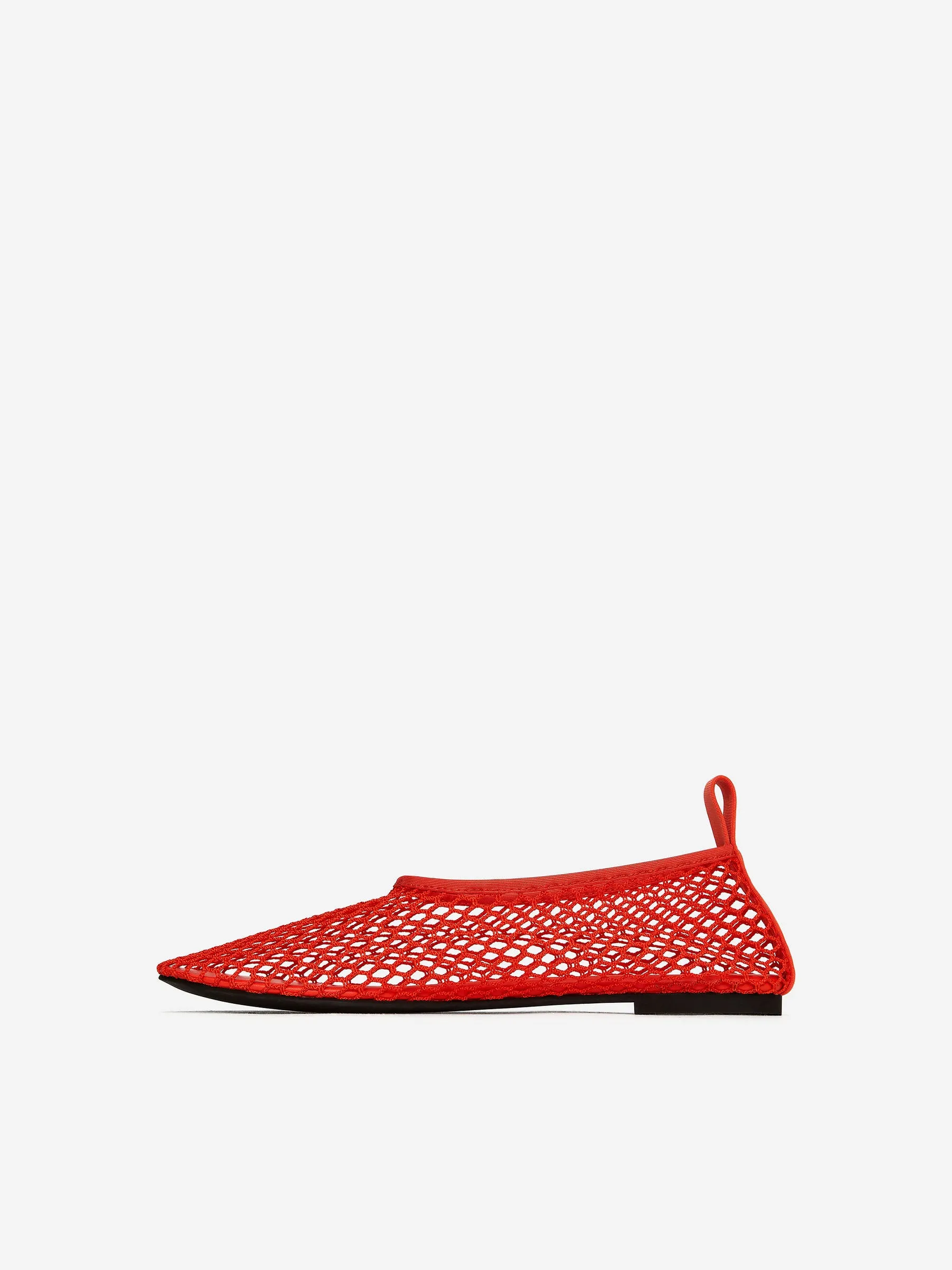 Fishnet Ballet Flat