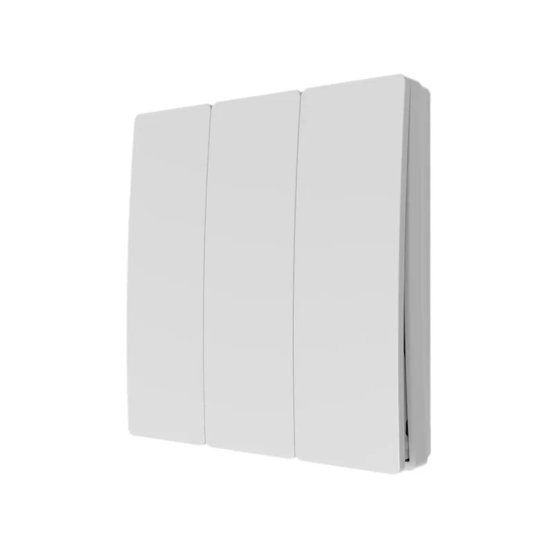 Forum CUL-40035-65 Culina 3 Gang Kinetic Push Switch Matt White IP65
