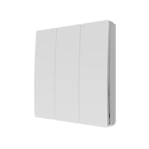Forum CUL-40035-65 Culina 3 Gang Kinetic Push Switch Matt White IP65