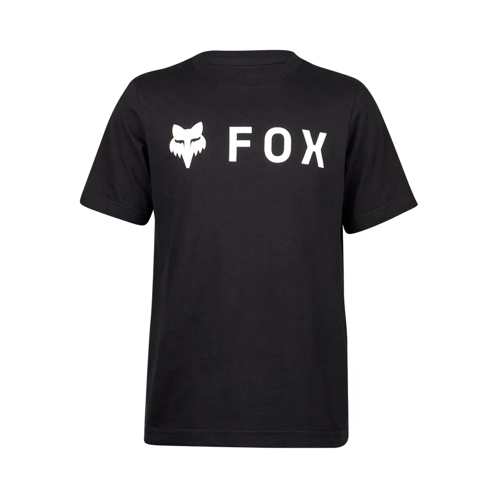 FOX YOUTH ABSOLUTE SS TEE [BLACK]