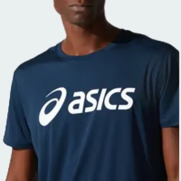 FRENCH BLUE SILVER ASICS TOP