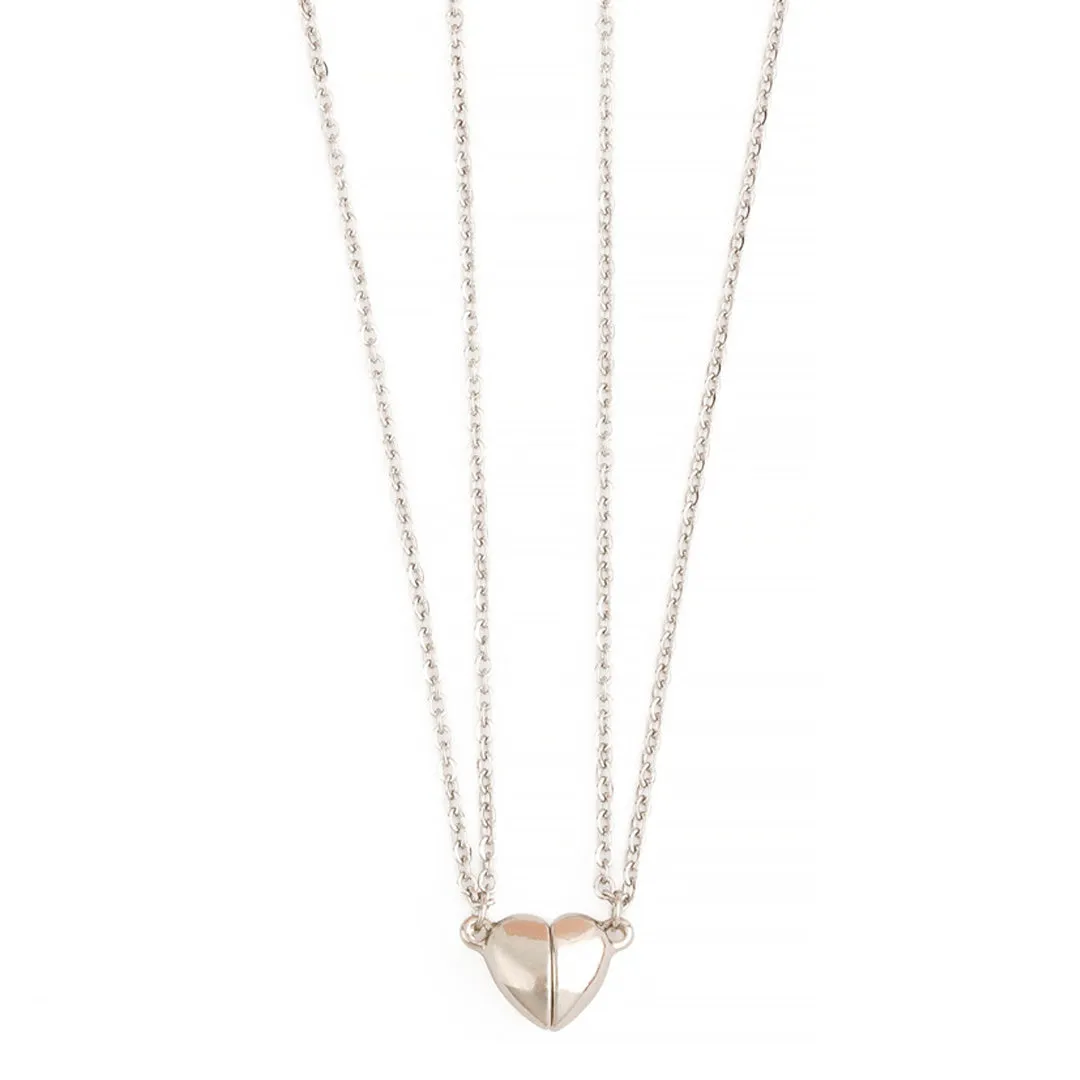 Friendship Love Heart Couple Pendant