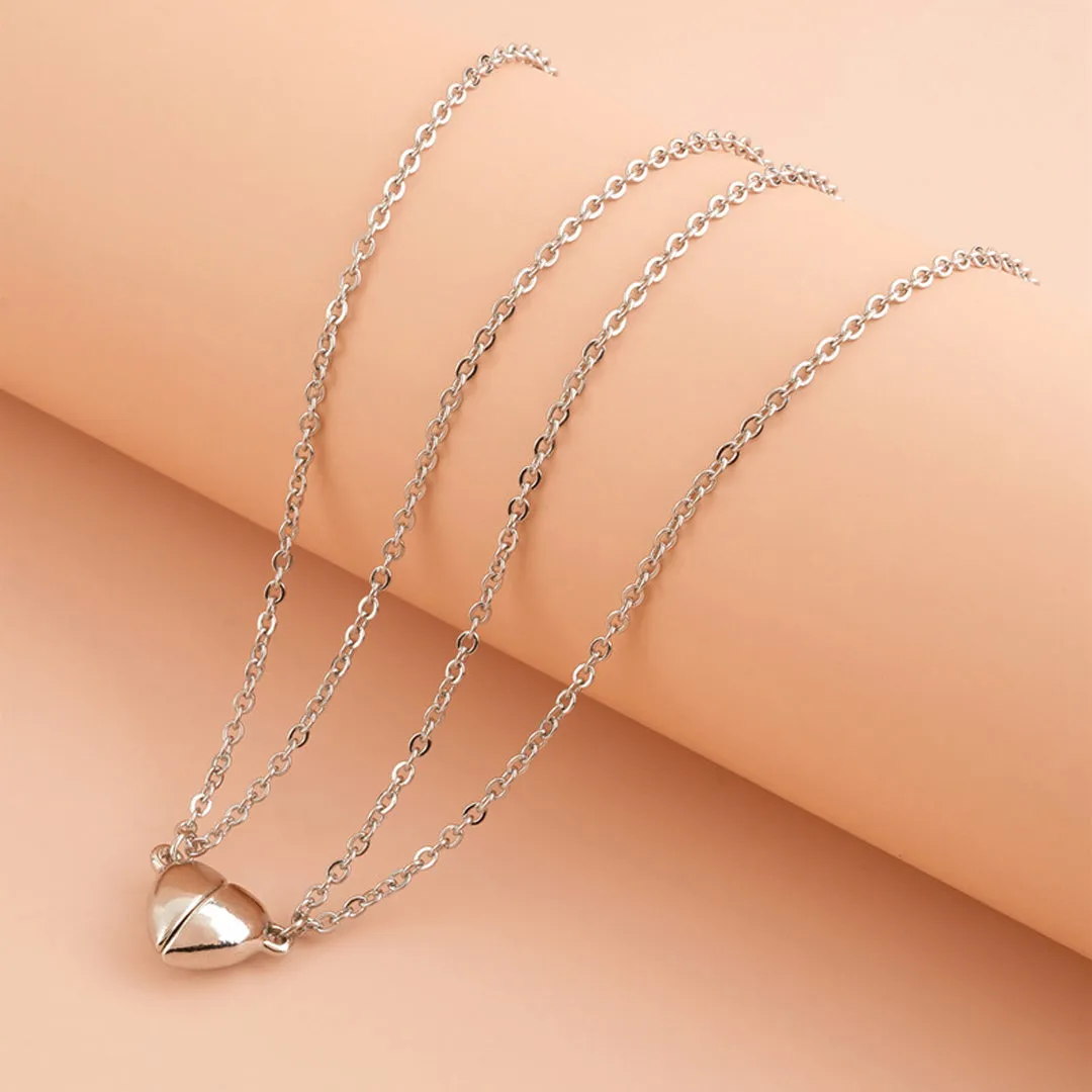 Friendship Love Heart Couple Pendant