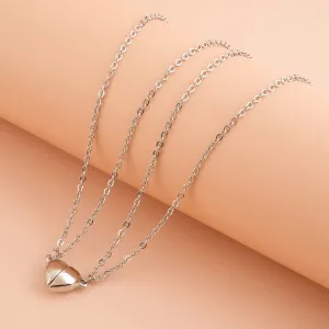 Friendship Love Heart Couple Pendant