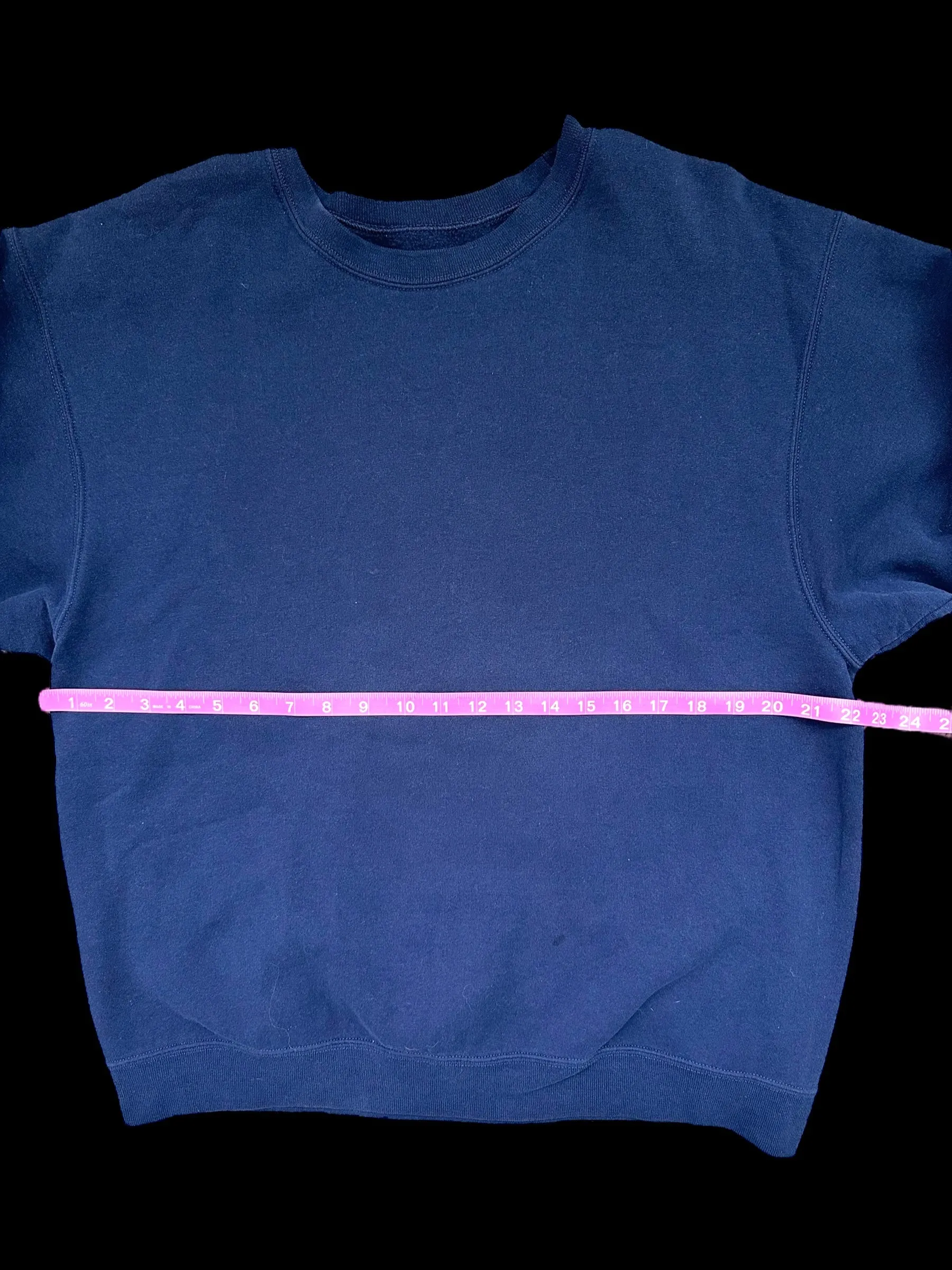Fruit of the Loom Navy Pull Over