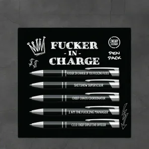 Fucker-In-Charge Pen Pack