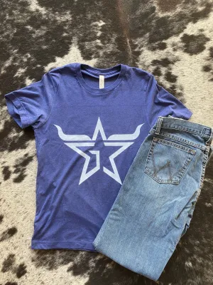 G3 Navy and White Brand Tee