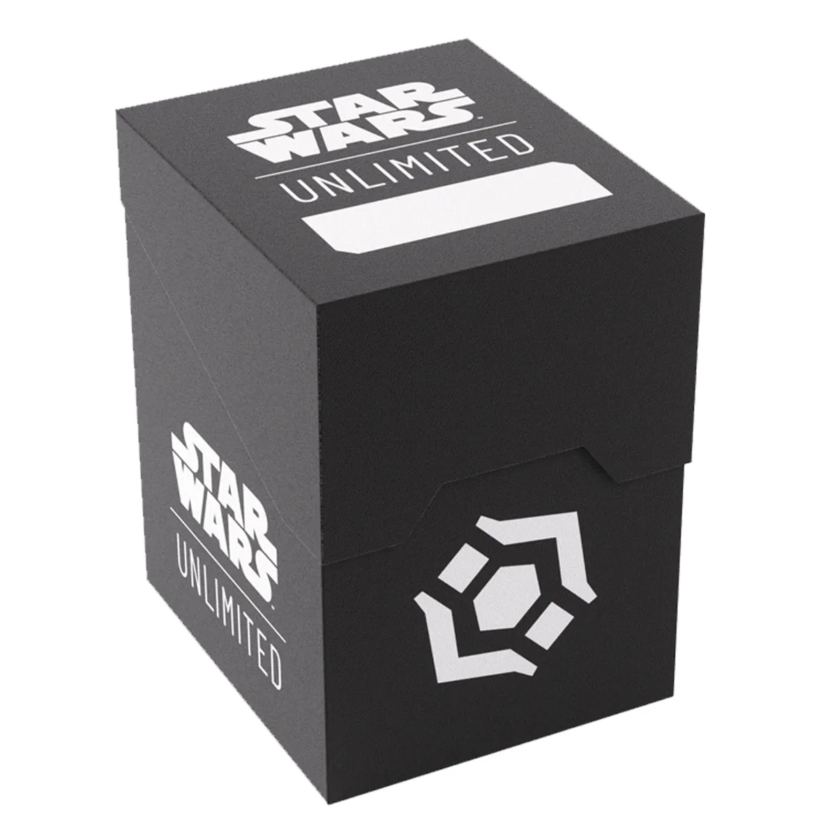 Gamegenic Star Wars Unlimited Soft Crate Deck Box - Black/White