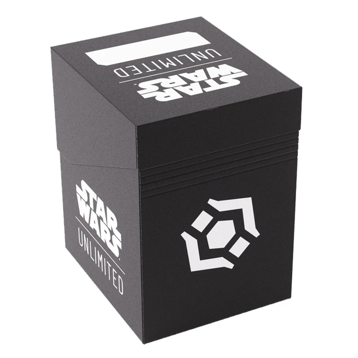 Gamegenic Star Wars Unlimited Soft Crate Deck Box - Black/White