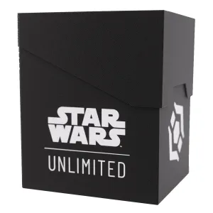 Gamegenic Star Wars Unlimited Soft Crate Deck Box - Black/White