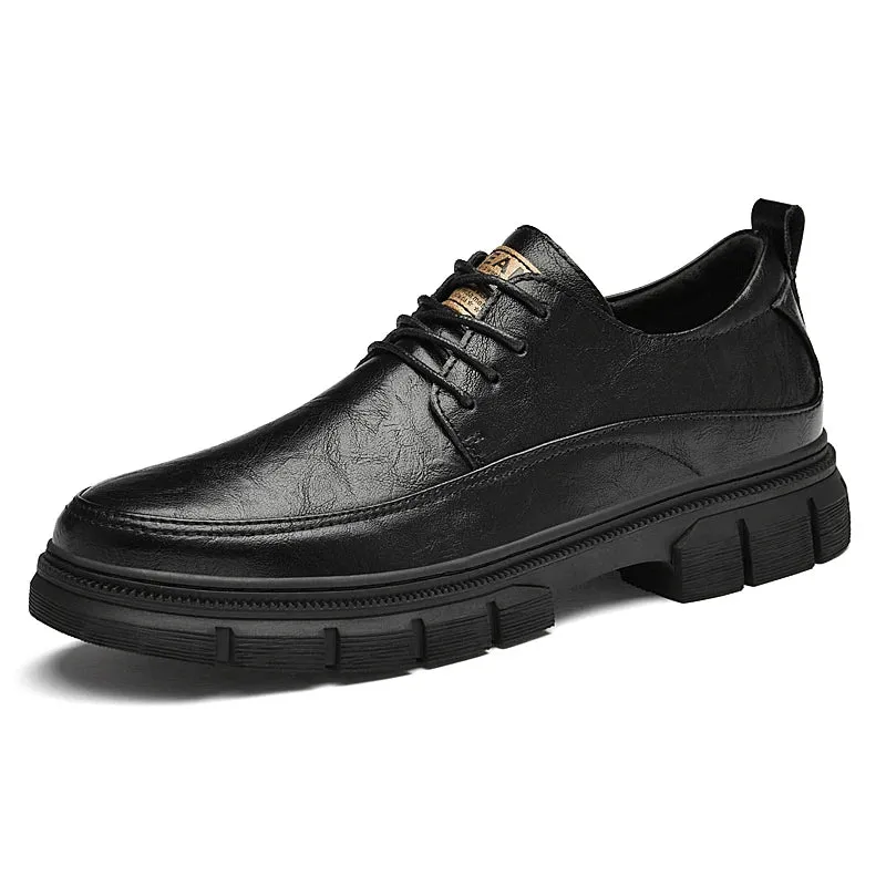 GentleStride Herren Oxford Plattform Slip-On Freizeitschuhe