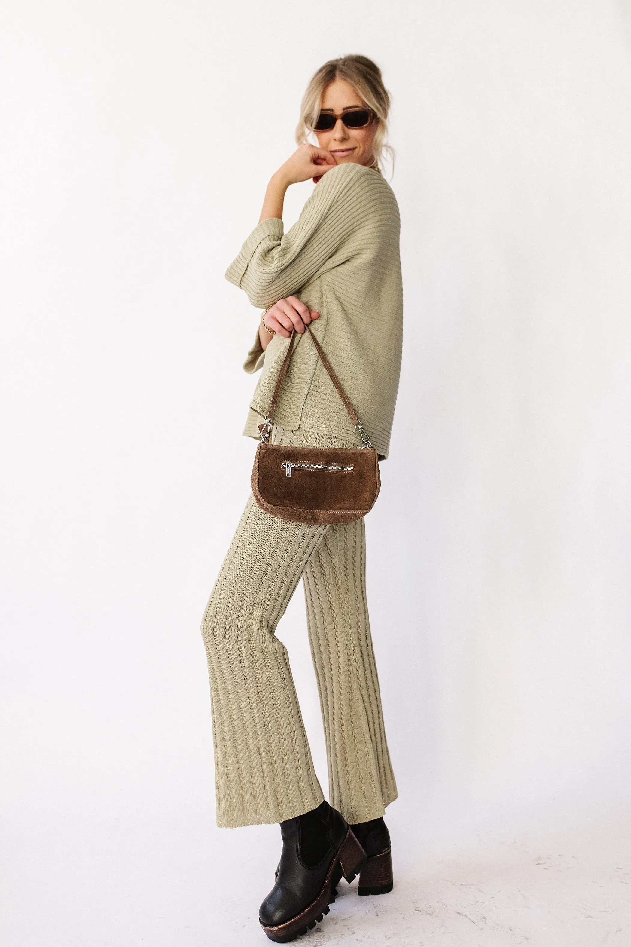 Girls Club Knit Set