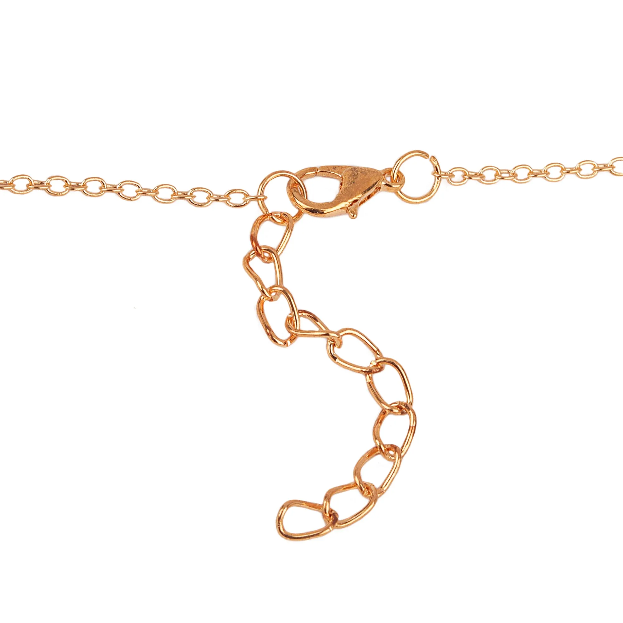 Gold Plated Heartbeat Pendant