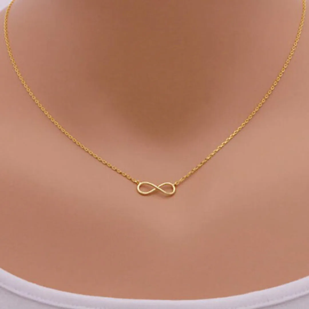Gold Plated Infinite Pendant