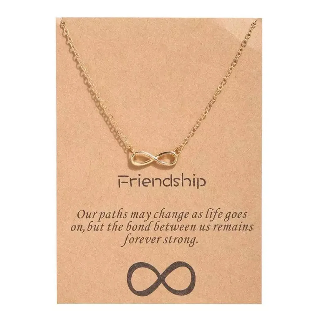 Gold Plated Infinite Pendant