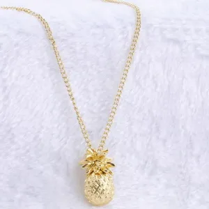 Gold Plated Pine Fruit Pendant