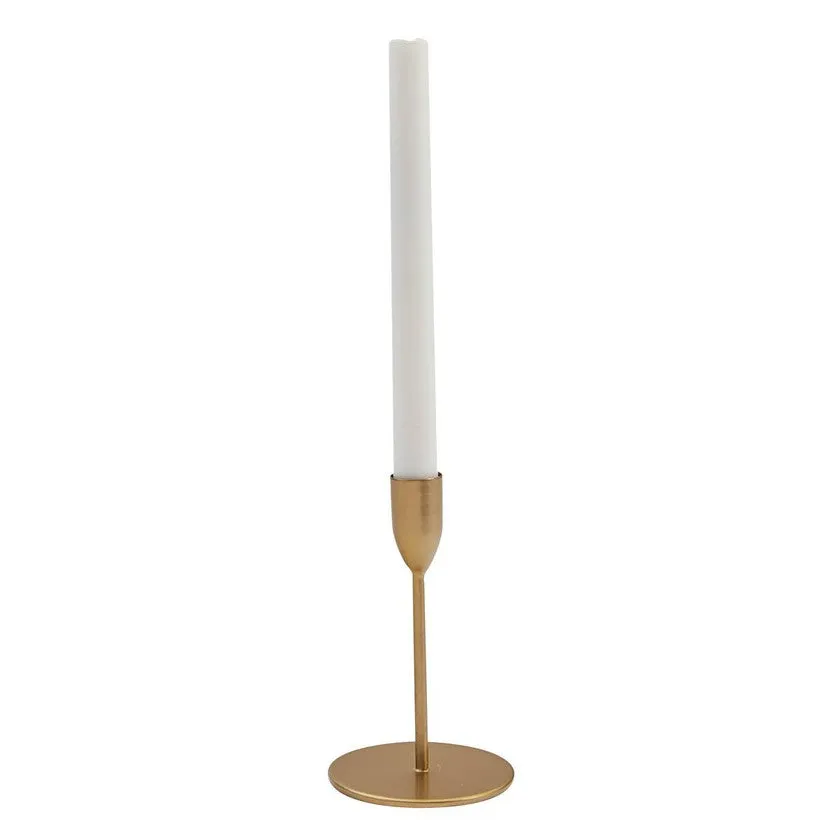 Gold Taper Candle Holder