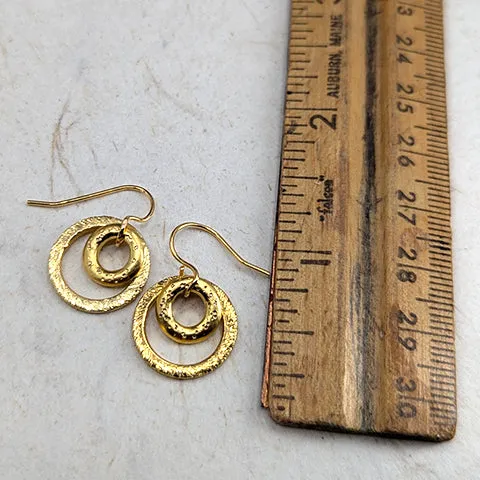 Golden Gleam Earrings