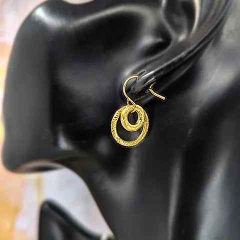Golden Gleam Earrings