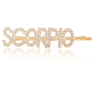 Golden Scorpio Hairclip
