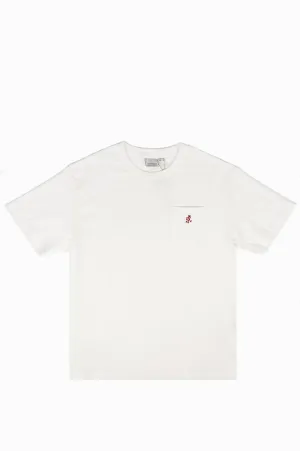 GRAMICCI ONE POINT TEE WHITE