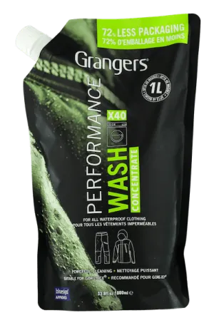Grangers Performance Wash Concentrate Eco Fill Pouch - 1L