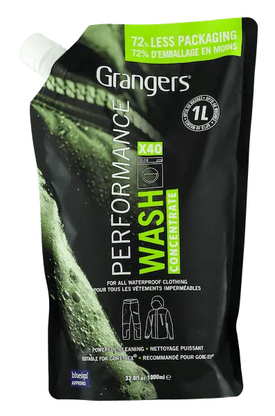 Grangers Performance Wash Concentrate Eco Fill Pouch - 1L