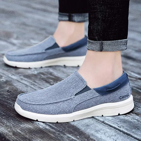 GS Slip-On Canvas | Alledaagse schoen met comfortabele zool voor heren