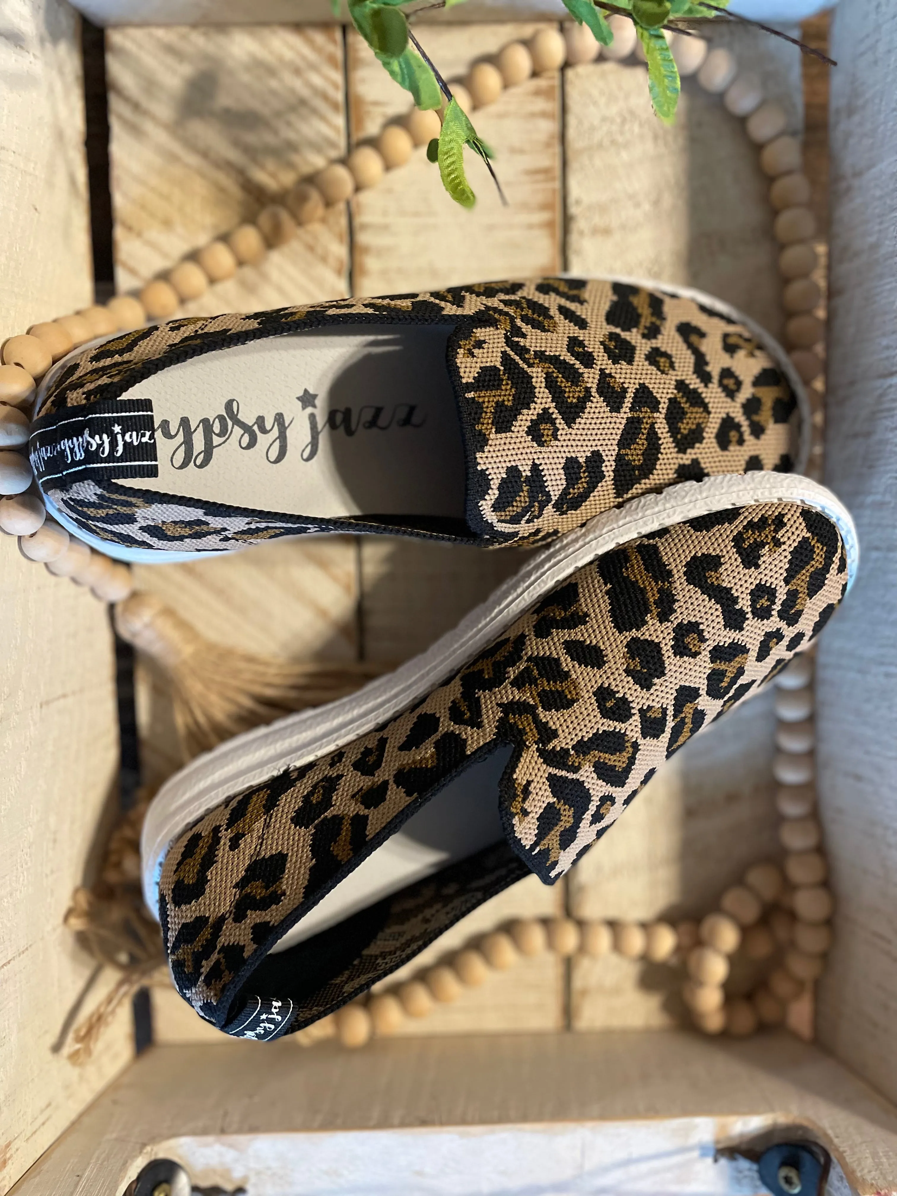 Gypsy Jazz Swift  Slip Sneaker  - Cheetah