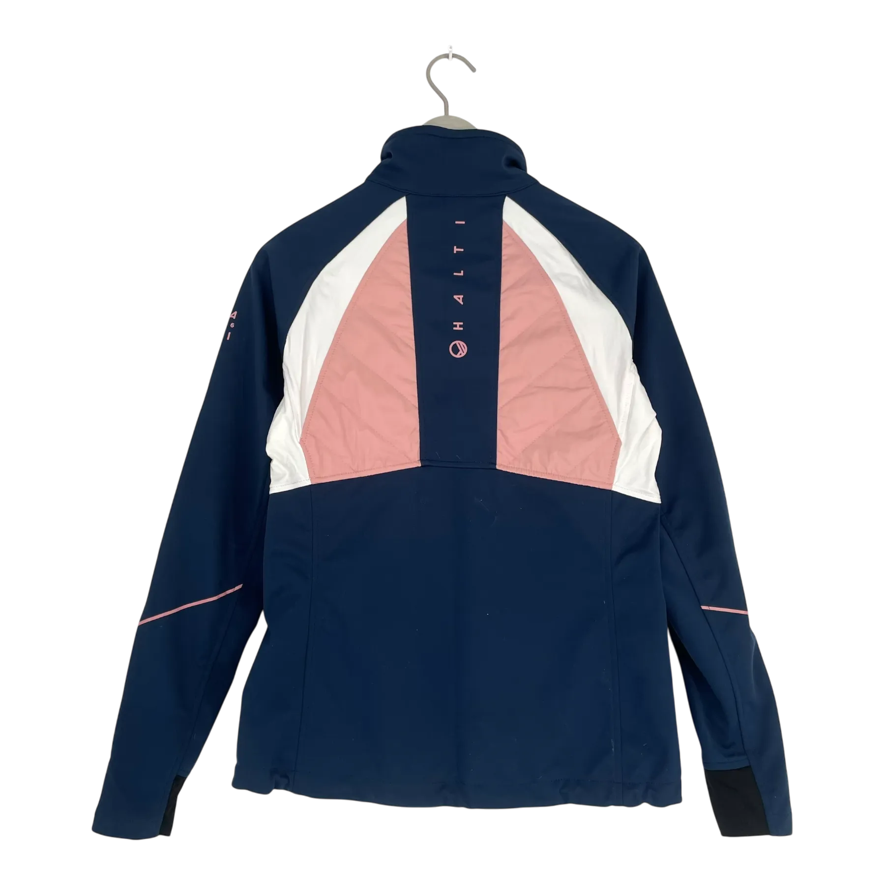 Halti tripla hybrid ski jacket, pink and blue | woman 38