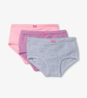 Hatley 3pk Solid Hipster Underwear