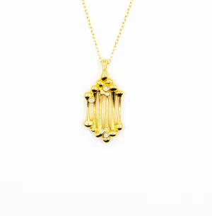 Heritage Chandelier Pendant with Diamonds