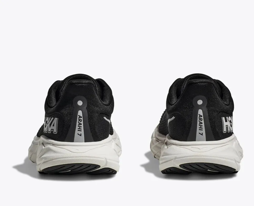HOKA Women's Arahi 7 Wide - Black/White