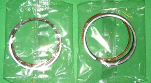 Honda CB400 CM400 Piston Rings Set x2 CB400T Hawk STD. 1978 1979 1980 1981 !