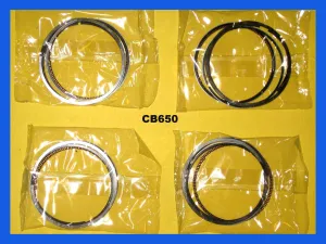 Honda CB650 Piston Rings Set x4pc 13011-426-004 1979 1980 1981 1982 Standard Size STD.