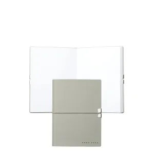 HUGO BOSS HNM704K-Note pad A6 Storyline Light Grey