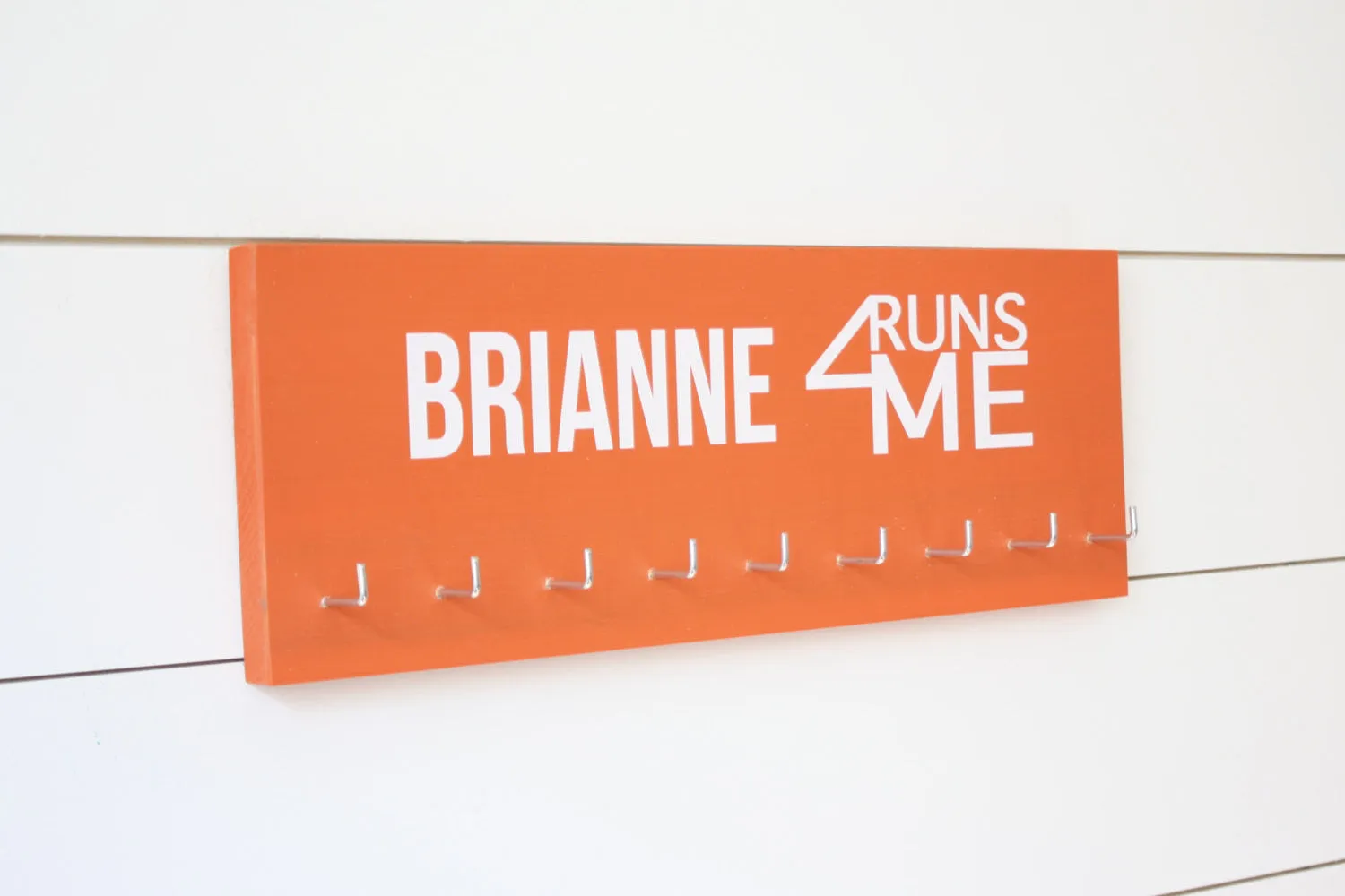 I Run 4 Medal Holder with Logo - Medium