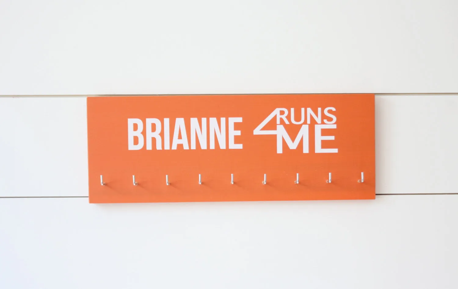 I Run 4 Medal Holder with Logo - Medium
