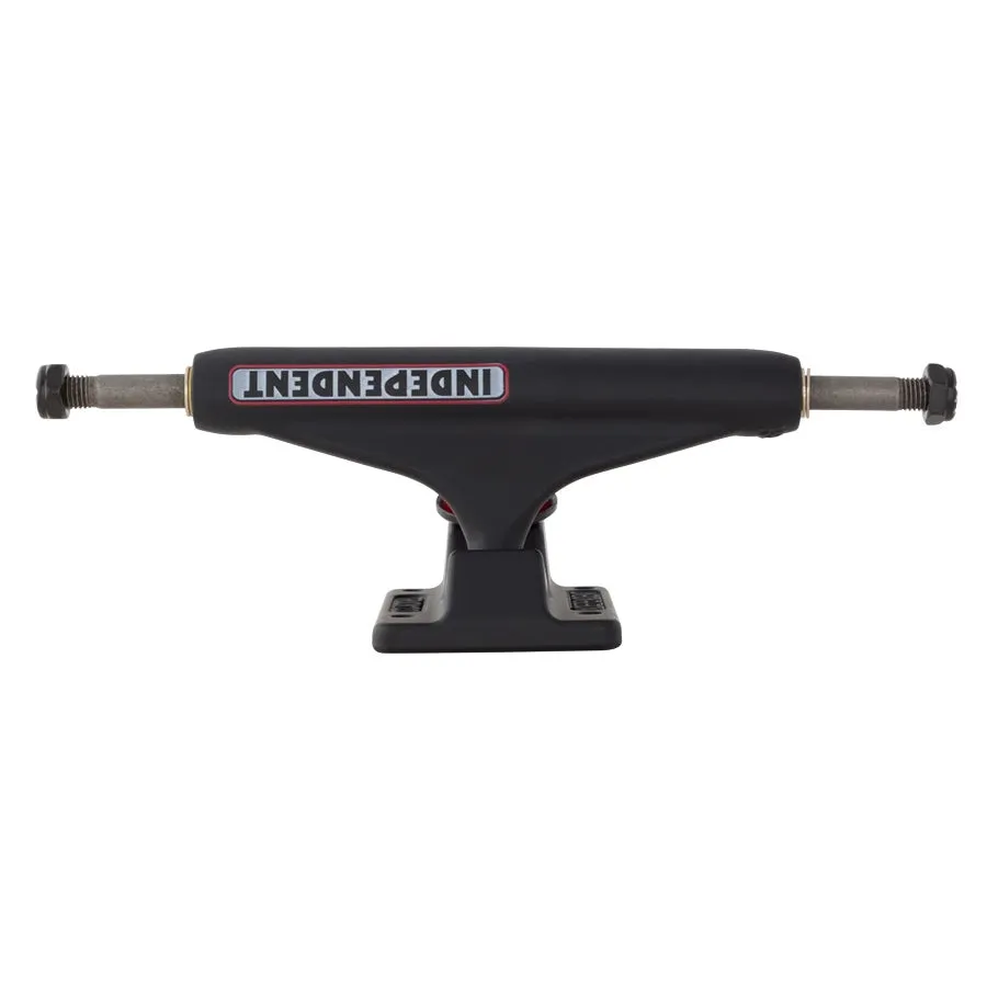 Independent 169 Stage 11 Bar Flat Black Standard Skateboard Trucks