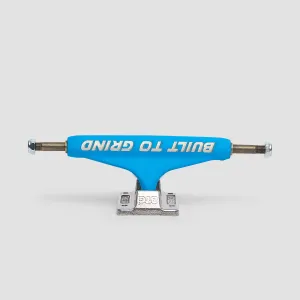 Independent Stage 11 129 BTG Speed Standard Skateboard Trucks 1 Pair Blue/Silver - 7.6"