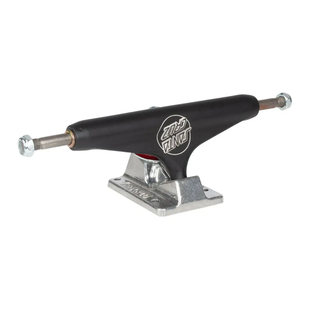 Independent X Santa Cruz 144 Stage 11 Black Silver Standard Skateboard Trucks