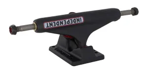 INDY Stage 11 Bar Flat Black Standard Skateboard Trucks