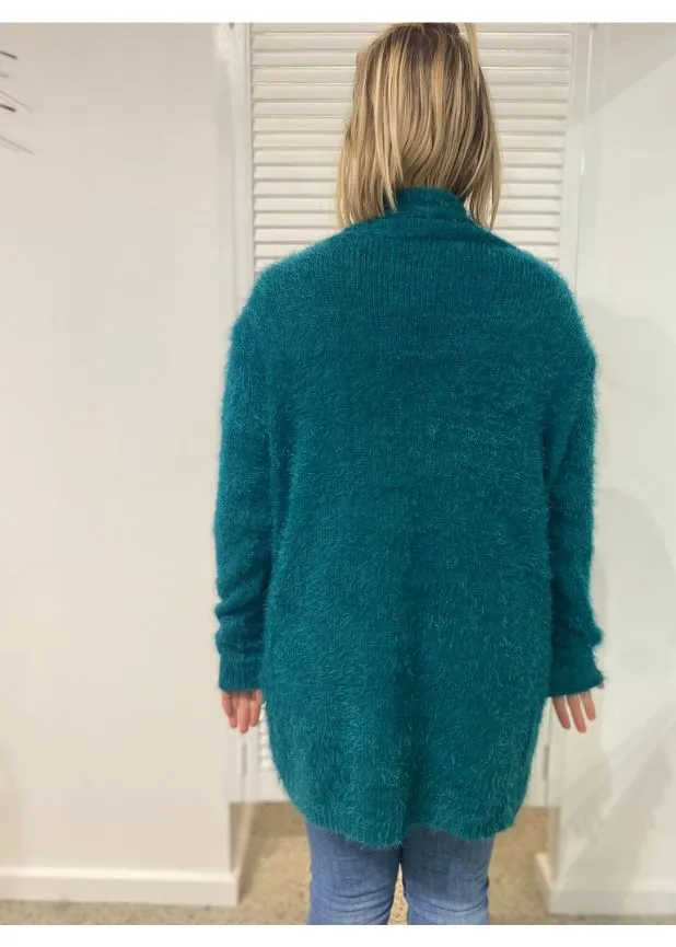 INZAGI Lou Lou Cardigan - Green