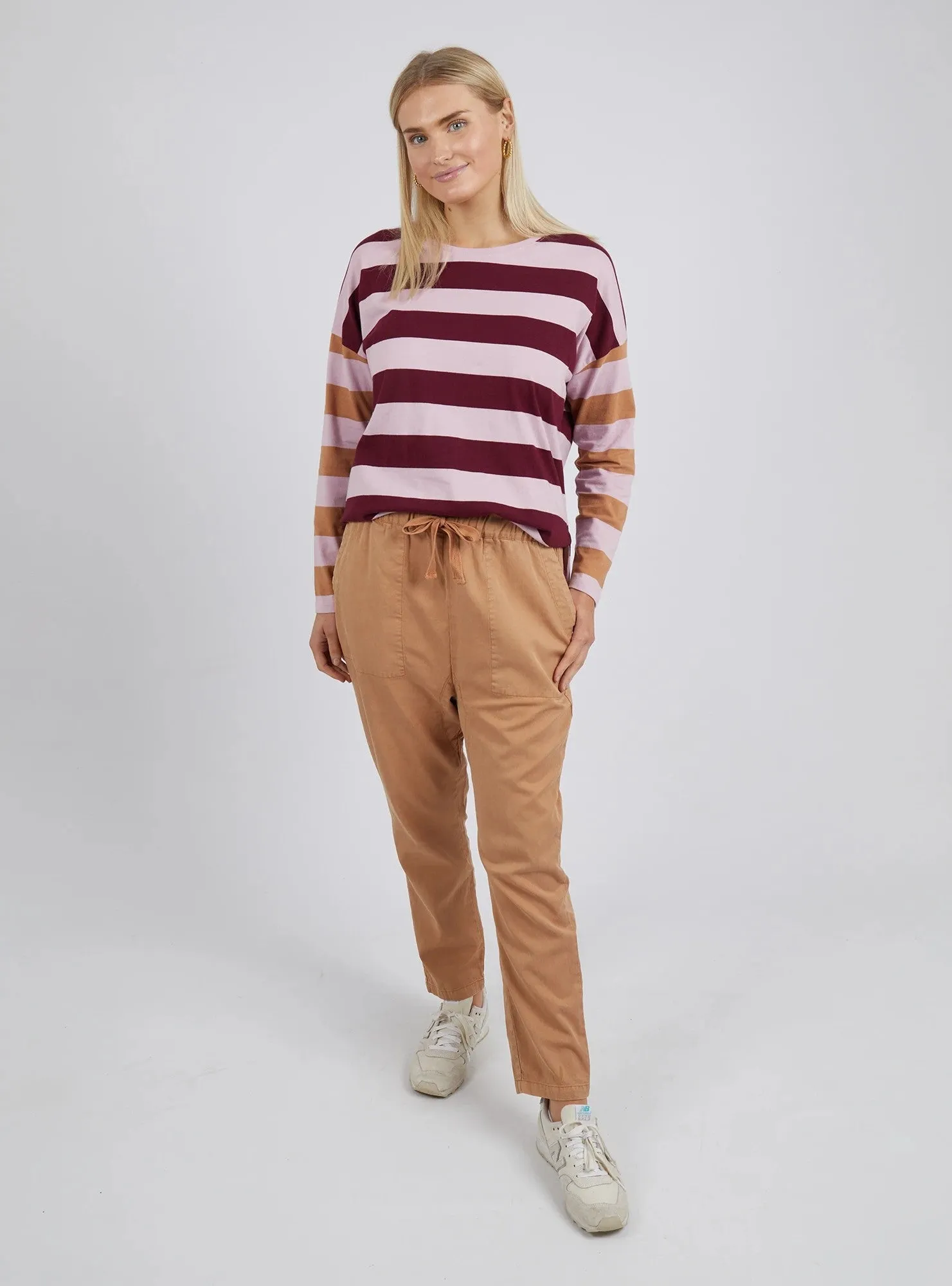Jetta Stripe LS Tee