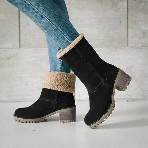 Juliette™ | Cozy and Stylish Rollable Wool Boots