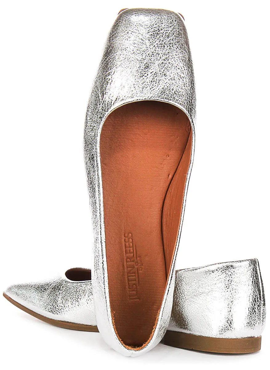 Justinreess England Giselle In Silver For Women