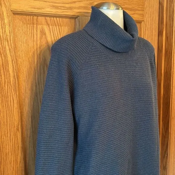 KUHL Solace Cowl Neck Merino Wool Blend Sweater