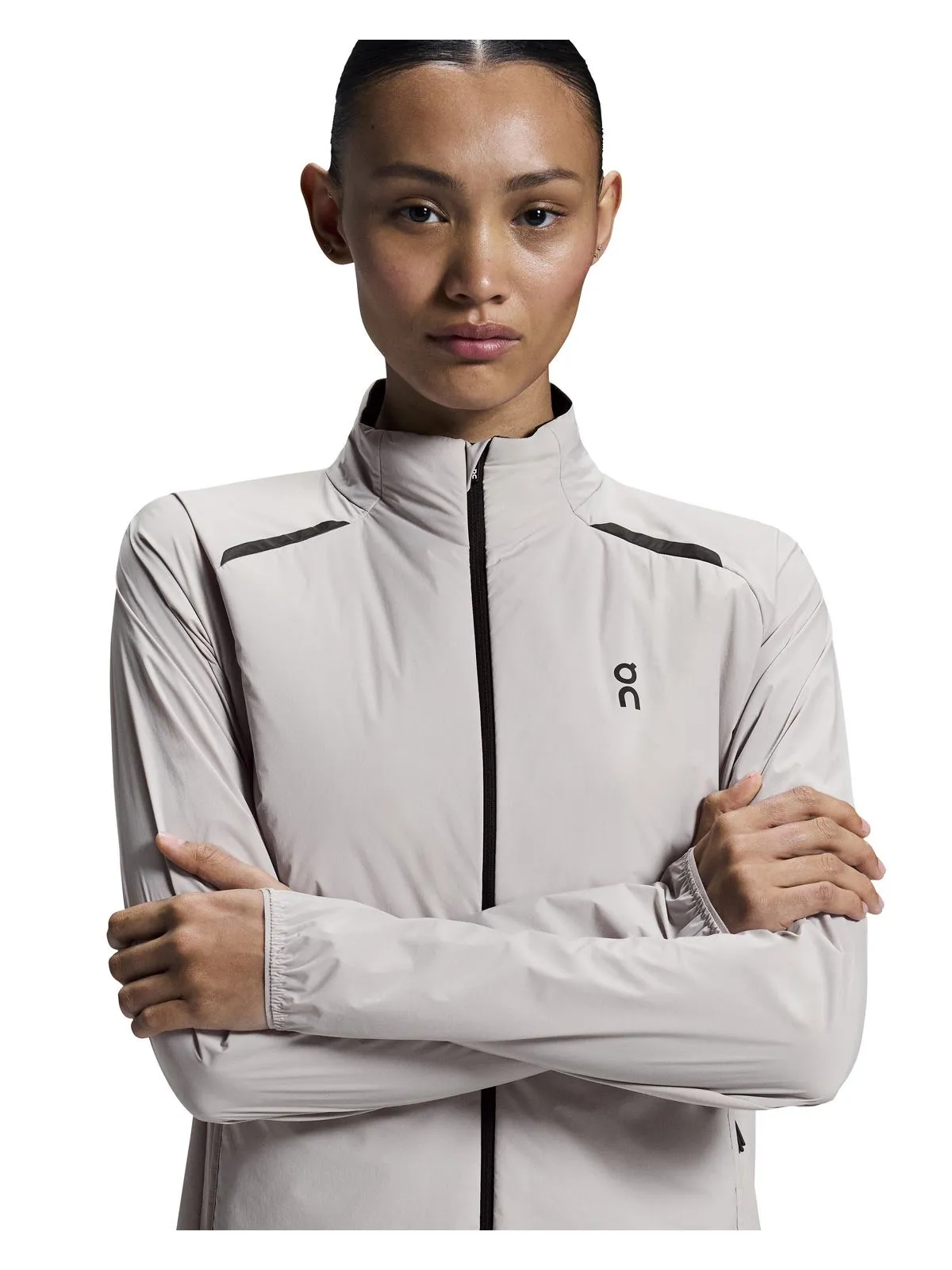 Kurtka treningowa damska ON RUNNING Weather Jacket Insulated fioletowy